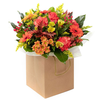 Honey & Spice - A warm collection of seasonal flowers and foliage, perfect for any occasion.