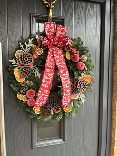 Spruce Door Wreath - Spruce Door Wreath
